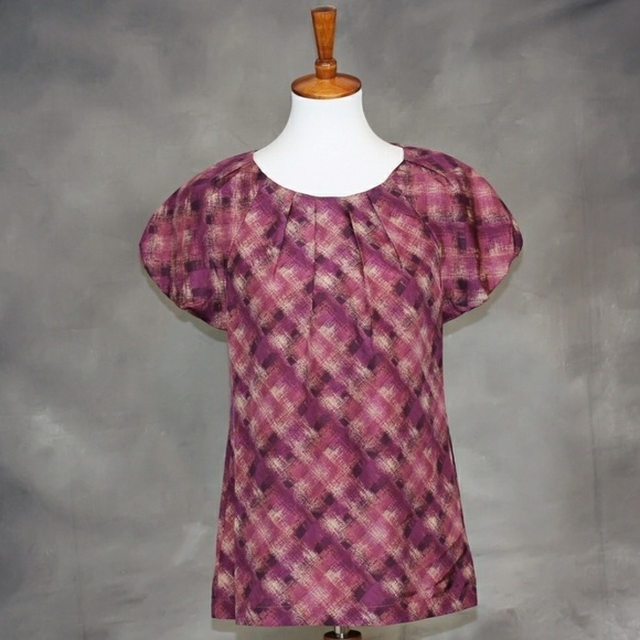 NWOT Ann Taylor 100% silk blouse. S. - Picture 1 of 4